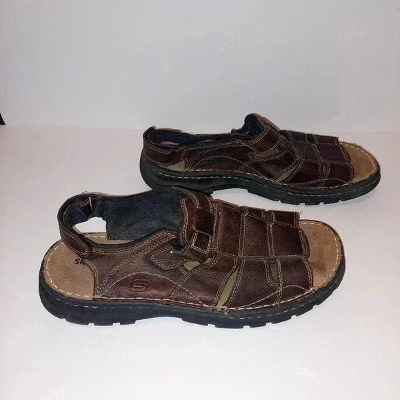 Skechers Chunky Mens Platform Fisherman Sandal sz 12 - Picture 4 of 9